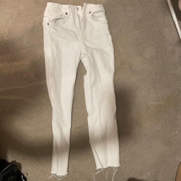 white zara jeans - Picture 1 of 1